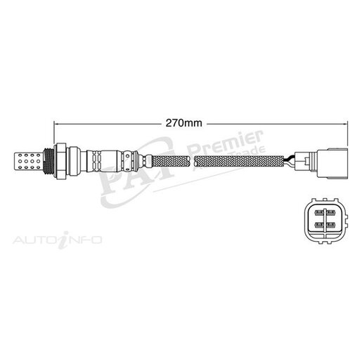 PAT Premium Oxygen/Lambda Sensor Pre-Catalytic Converter/Manifold - EGO-138