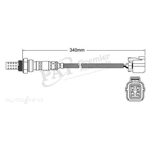 PAT Premium Oxygen/Lambda Sensor Pre-Catalytic Converter/Manifold - EGO-307