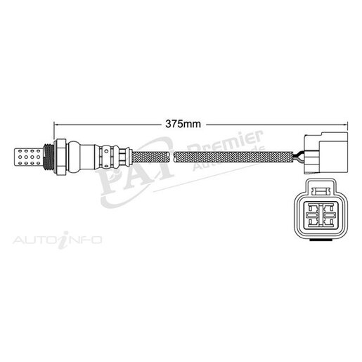 PAT Premium Oxygen/Lambda Sensor Pre-Catalytic Converter/Manifold - EGO-040