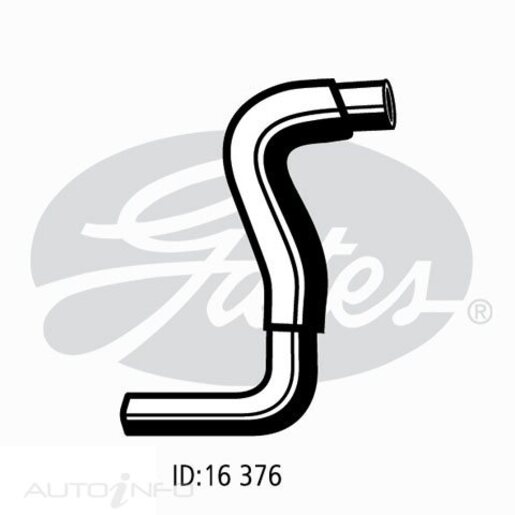 Gates Heater Hose - 02-0206