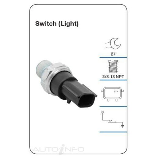 Tridon Engine Oil Pressure Switch - TPS089