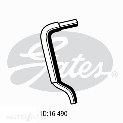 Gates Heater Hose - 02-0227