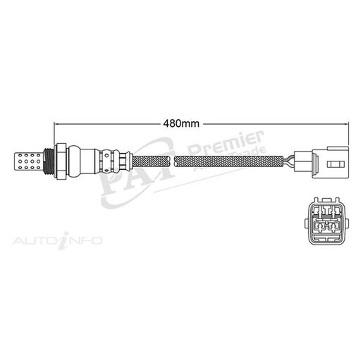 PAT Premium Oxygen/Lambda Sensor Pre-Catalytic Converter/Manifold - EGO-622