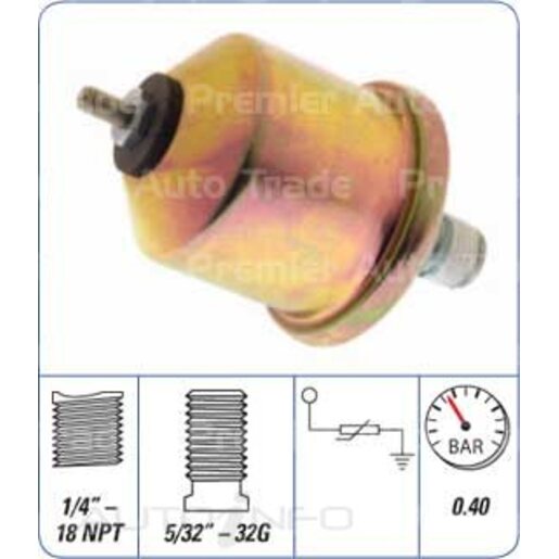 PAT Premium Engine Oil Pressure Sender - OPS-110