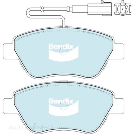 Bendix Front Brake Pads - DB2258-GCT