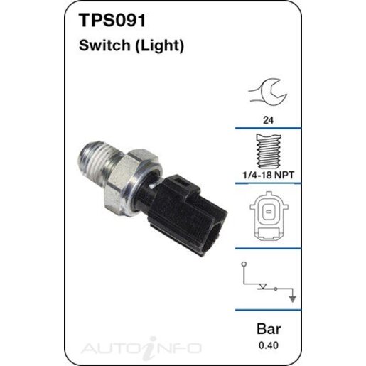 Tridon Engine Oil Pressure Switch - TPS091