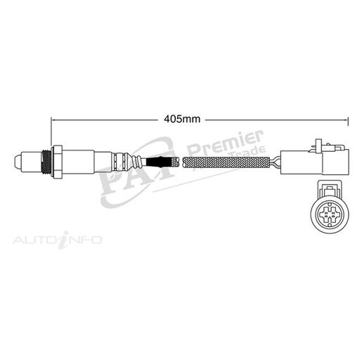 PAT Premium Oxygen/Lambda Sensor Pre-Catalytic Converter/Manifold - EGO-687