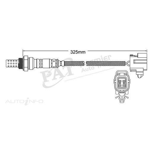 PAT Premium Oxygen/Lambda Sensor Pre-Catalytic Converter/Manifold - EGO-250