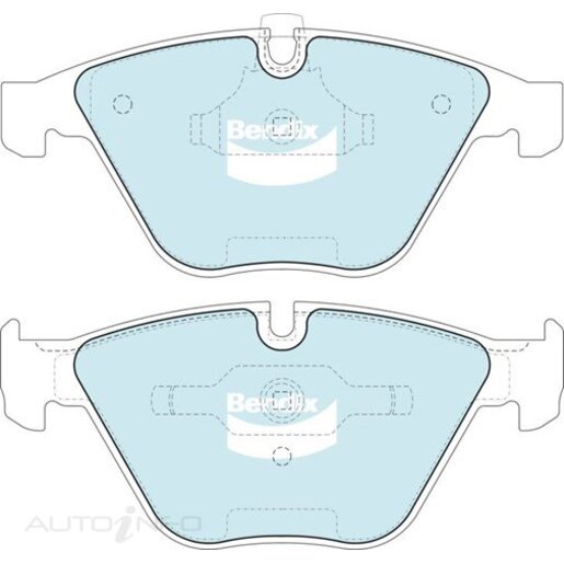 Bendix EURO+ Front Brake Pads - DB1498-EURO+