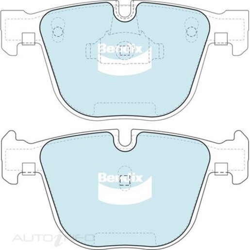 Bendix Rear Brake Pads - DB1499-EURO+