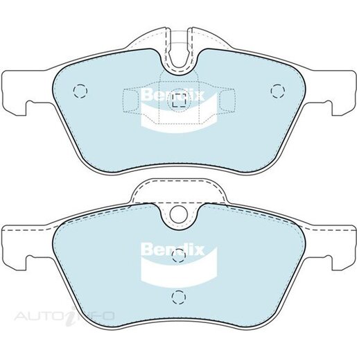 Bendix EURO+ Front Brake Pads - DB1500-EURO+