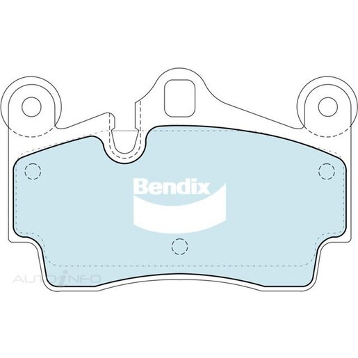 Bendix EURO+ Rear Brake Pads - DB1677-EURO+