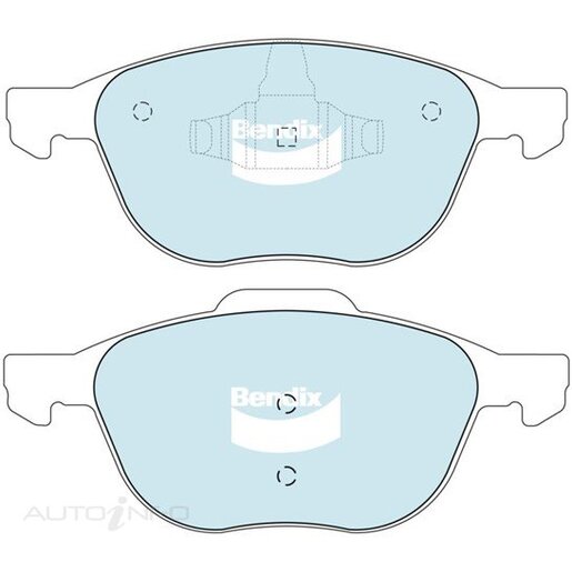 Bendix EURO+ Front Brake Pads - DB1679-EURO+