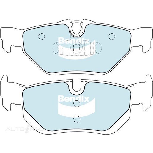 Bendix EURO+ Rear Brake Pads - DB1858-EURO+