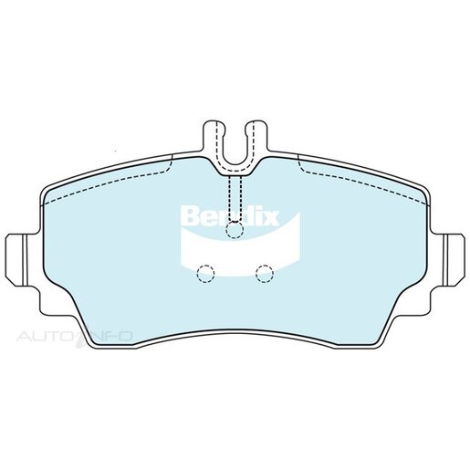 Bendix EURO+ Front Brake Pads - DB2021-EURO+