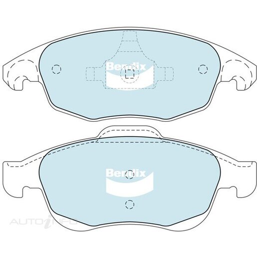 Bendix EURO+ Front Brake Pads - DB2040-EURO+