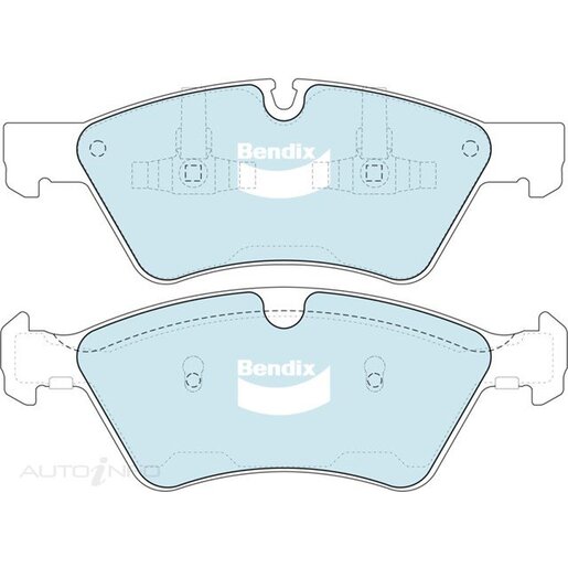 Bendix EURO+ Front Brake Pads - DB2048-EURO+