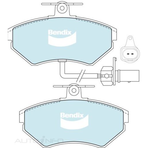 Bendix EURO+ Front Brake Pads - DB2193-EURO+