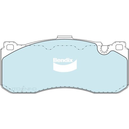 Bendix EURO+ Front Brake Pads - DB2195-EURO+