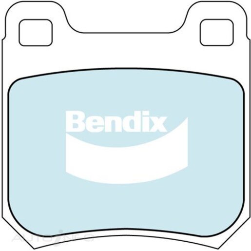 Bendix EURO+ Rear Brake Pads - DB1273-EURO+