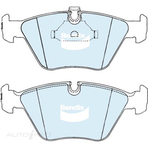 Bendix EURO+ Front Brake Pads - DB1364-EURO+