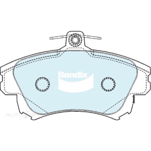 Bendix EURO+ Front Brake Pads - DB1381-EURO+