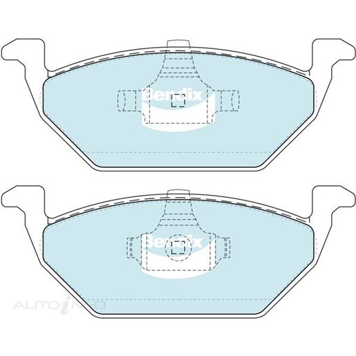 Bendix EURO+ Front Brake Pads - DB1387-EURO+