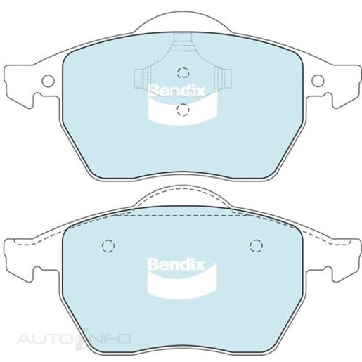 Bendix EURO+ Front Brake Pads - DB1401-EURO+