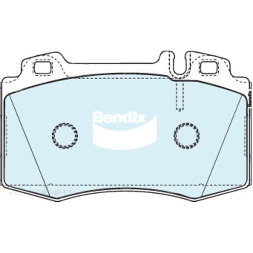 Bendix EURO+ Front Brake Pads - DB1453-EURO+