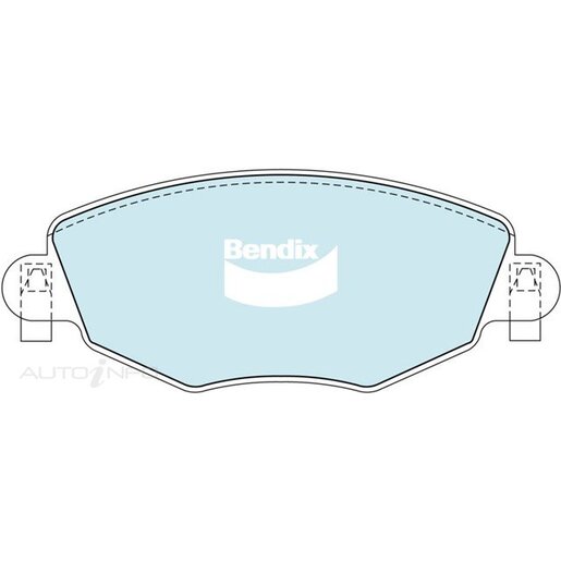 Bendix EURO+ Front Brake Pads - DB1479-EURO+