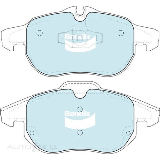 Bendix EURO+ Front Brake Pads - DB1664-EURO+