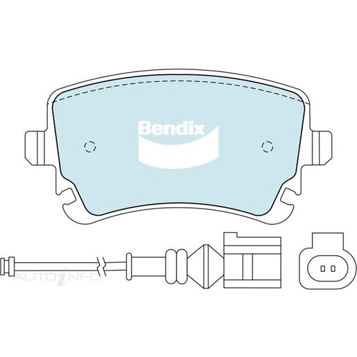 Bendix EURO+ Rear Brake Pads - DB1956-EURO+