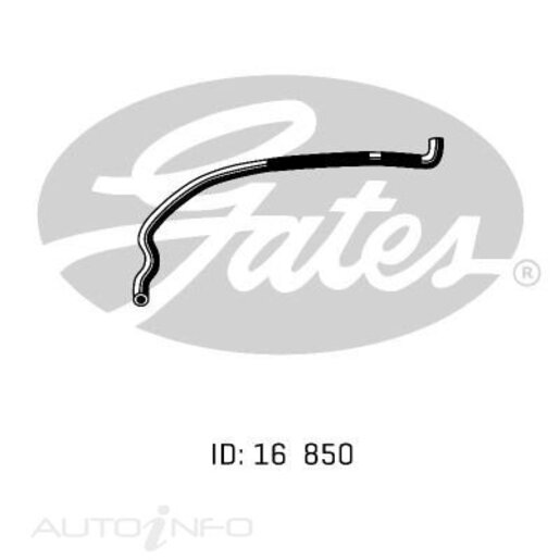 Gates Heater Hose - 02-1163