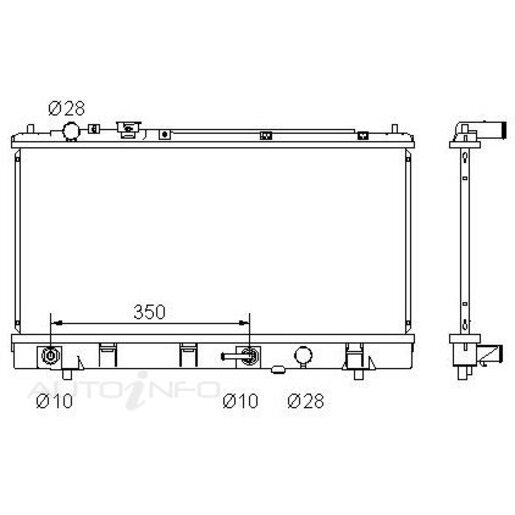 Protex Radiator - RADMZ044