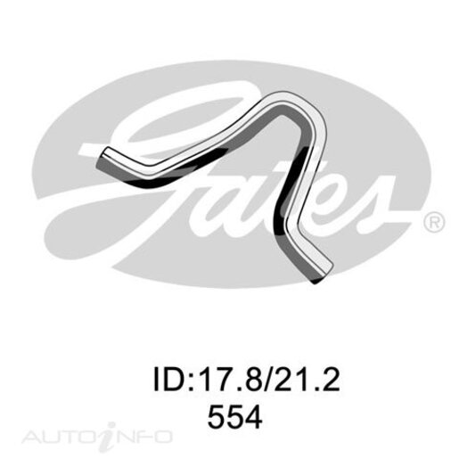 Gates Heater Hose - 02-1560