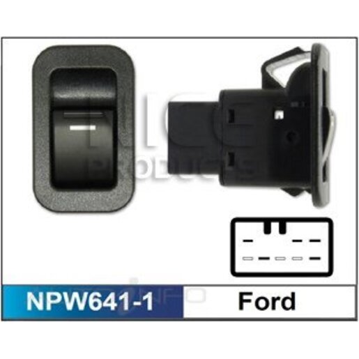 Nice Products Front Door Power Window Switch - NPW641-1