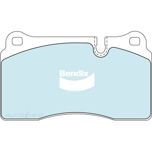 Bendix Front Brake Pads - DB2073-HD