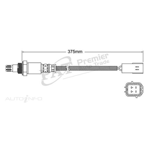 PAT Premium Oxygen/Lambda Sensor Pre-Catalytic Converter/Manifold - EGO-576