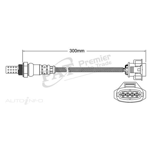 PAT Premium Oxygen/Lambda Sensor Pre-Catalytic Converter/Manifold - EGO-561