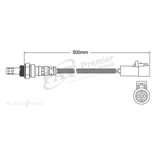 PAT Premium Oxygen/Lambda Sensor Pre-Catalytic Converter/Manifold - EGO-175