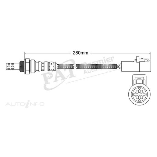 PAT Premium Oxygen/Lambda Sensor Pre-Catalytic Converter/Manifold - EGO-229