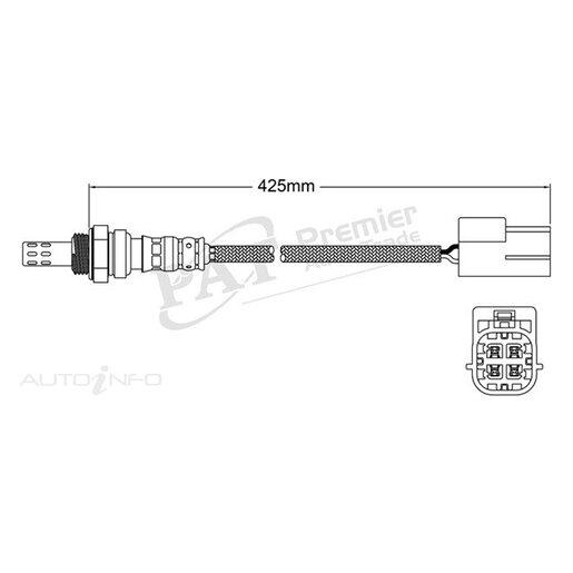 PAT Premium Oxygen/Lambda Sensor Pre-Catalytic Converter/Manifold - EGO-370