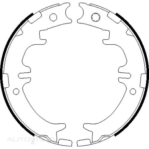 Bendix Parking Brake Shoe - BS1794