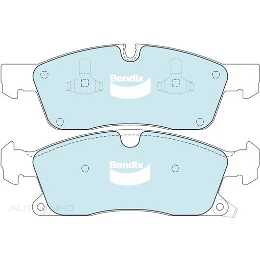 Bendix Front Brake Pads - DB2216-4WD