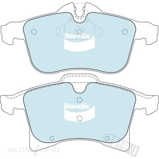 Bendix Front Brake Pads - DB1808-HD