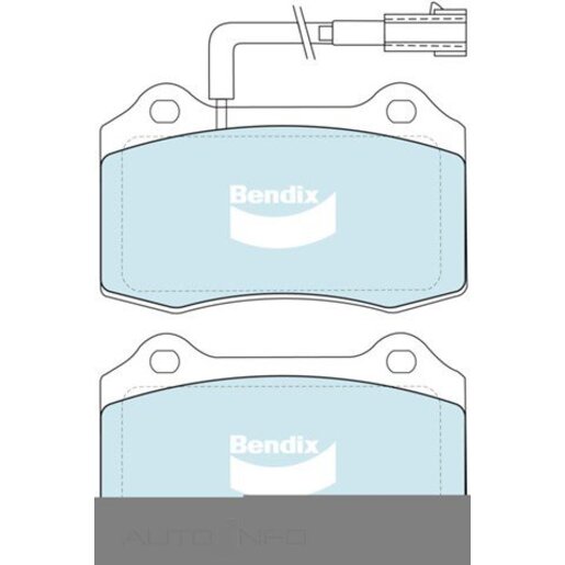 Bendix Front Brake Pads - DB2011-HD