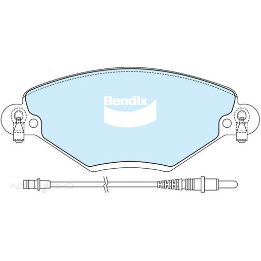 Bendix Front Brake Pads - DB2016-HD