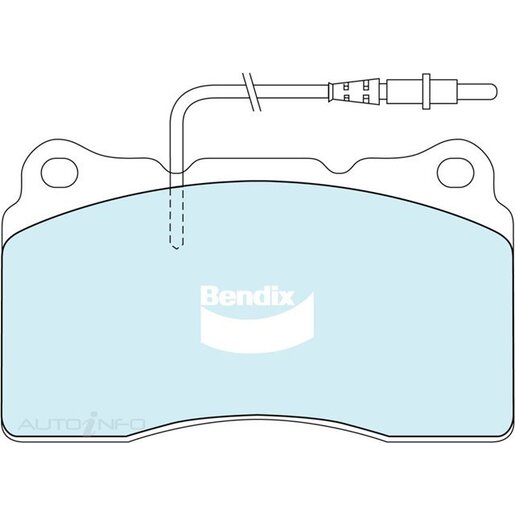 Bendix Front Brake Pads - DB2023-HD