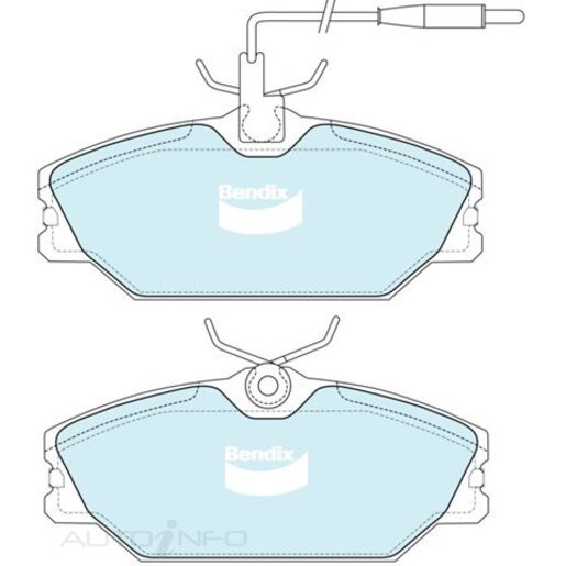 Bendix Front Brake Pads - DB2027-HD