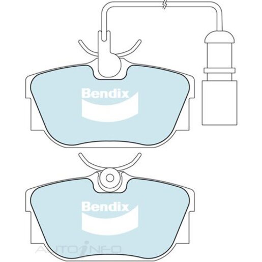 Bendix Rear Brake Pads - DB2055-HD